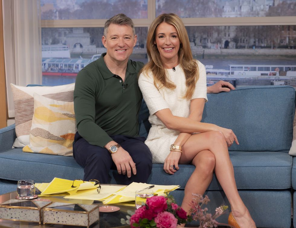 Ben Shepherd and Cat Deeley