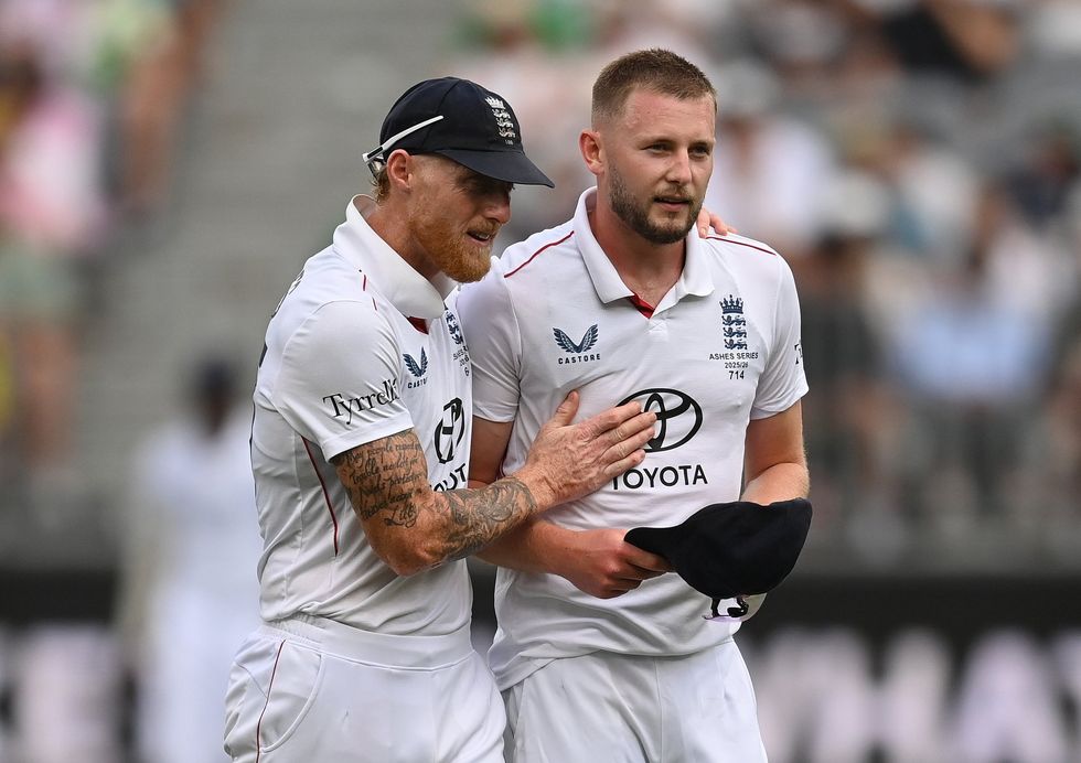Ben Stokes and Gus Atkinson
