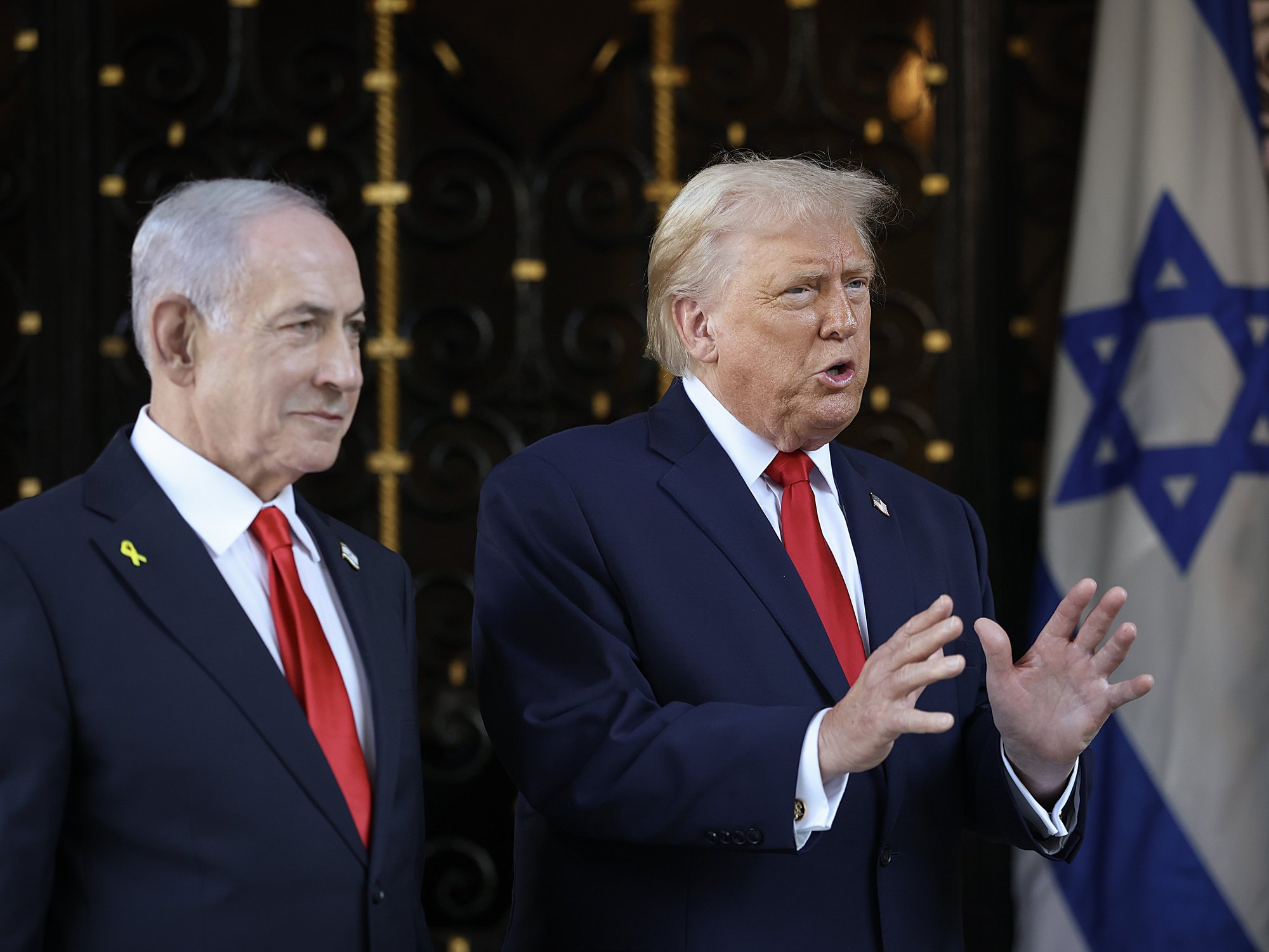 Benjamin Netanyahu, Donald Trump