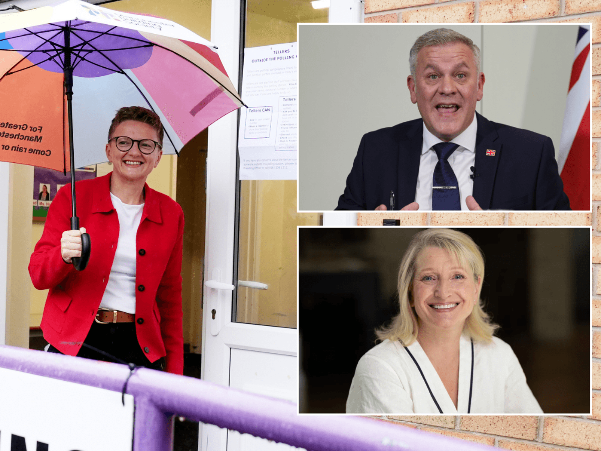 Bev Craig; Marlon West; Sian Astley