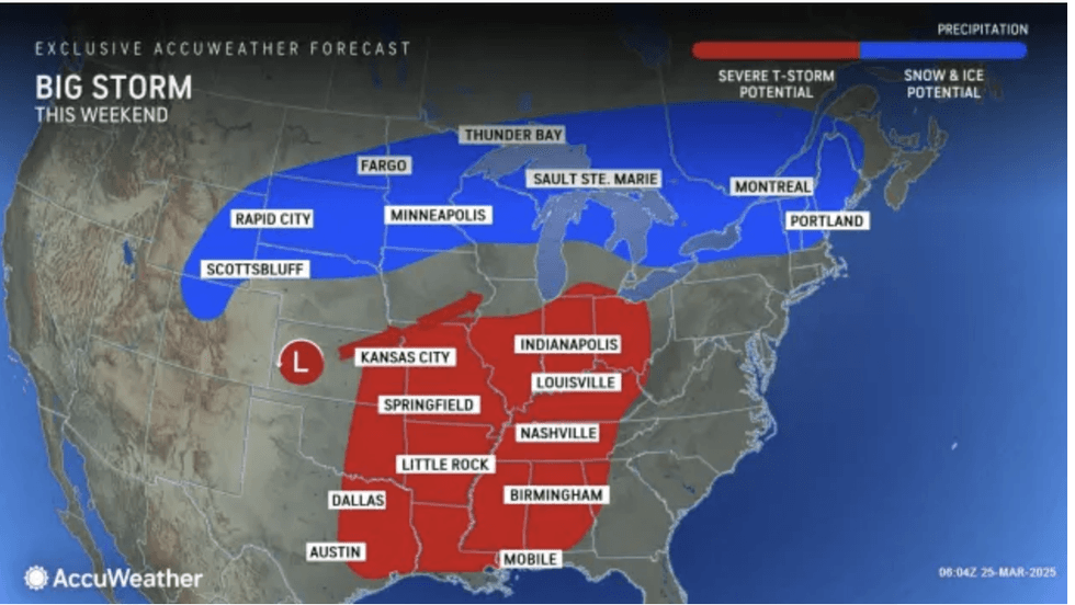 Big storm this weekend