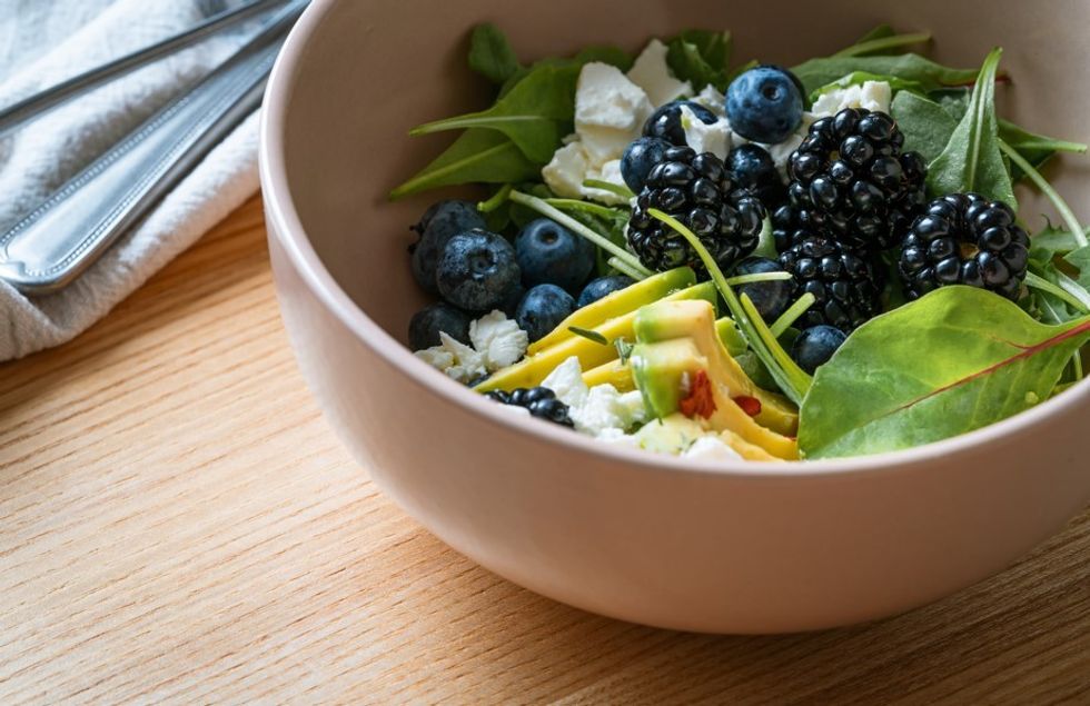 blueberry salad