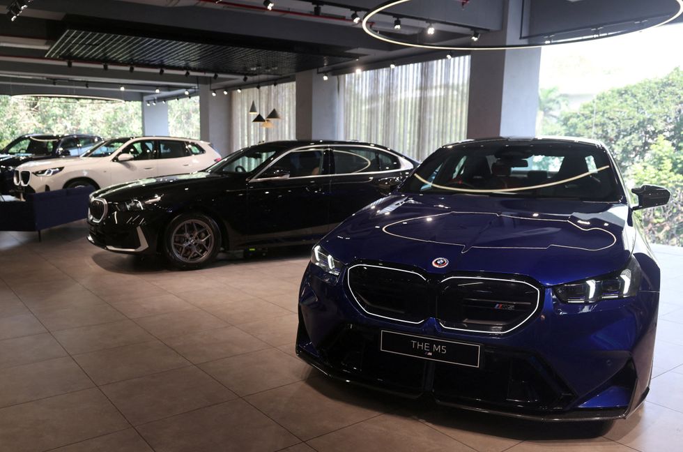 BMW salesroom