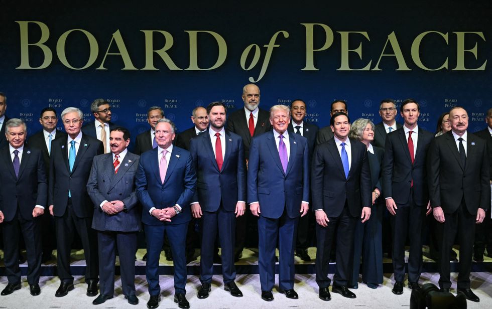 Board of Peace meeting