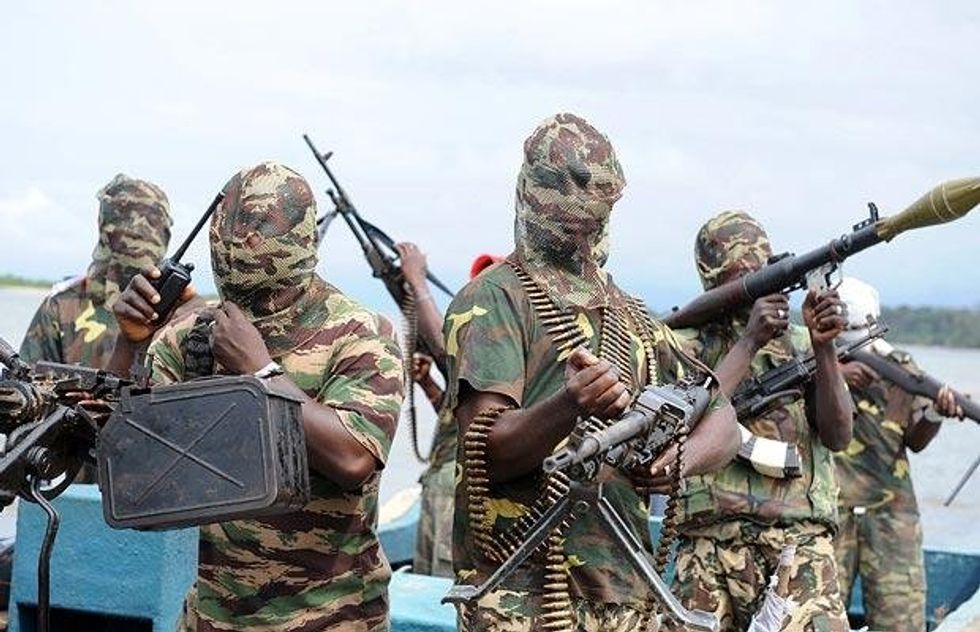 Boko Haram terrorists in Nigeria