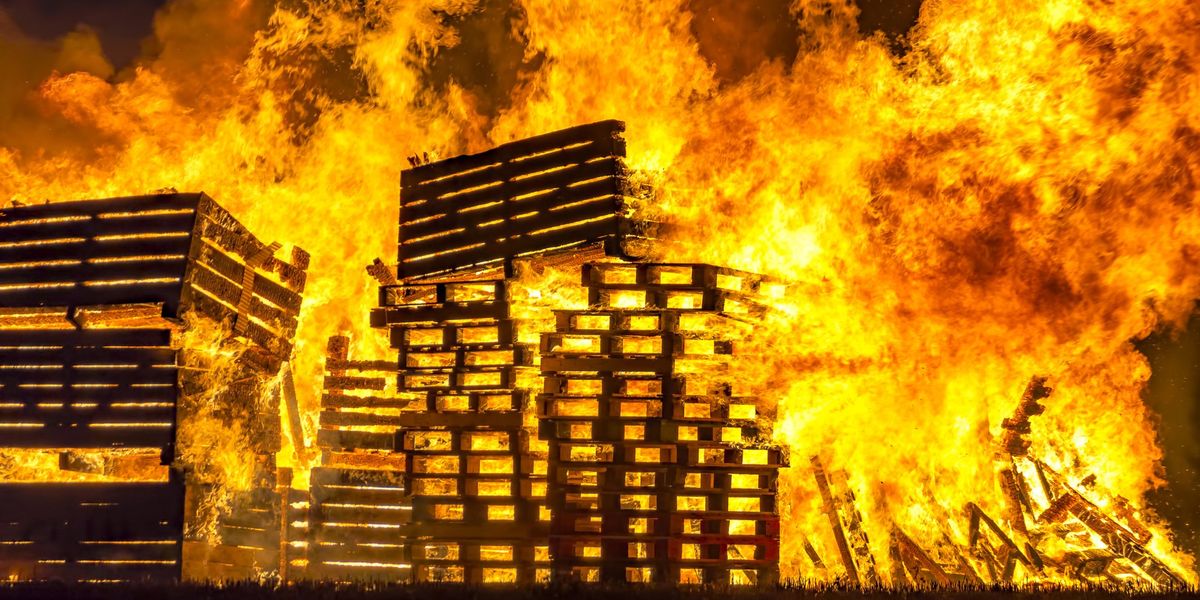 Burning of flags, poppy wreaths, and football shirts being treated as 'sectarian hate crimes'