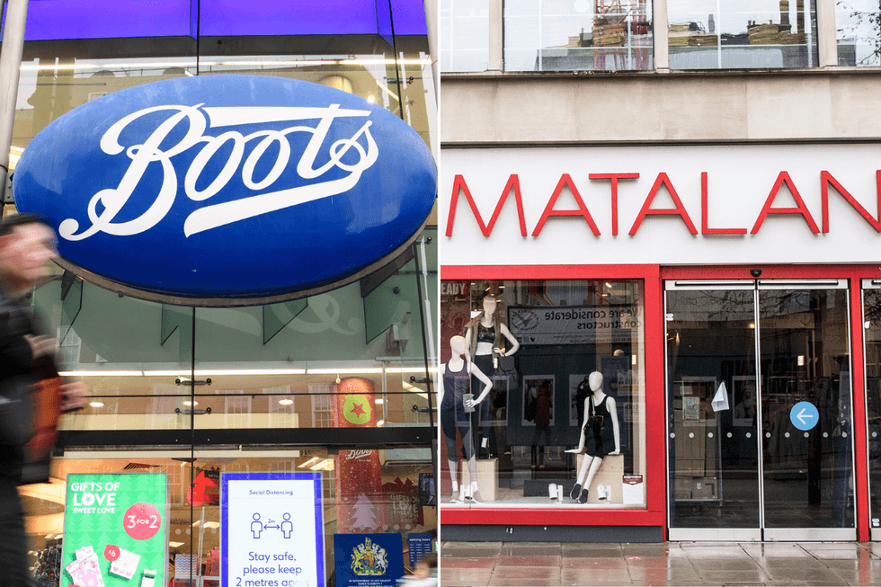 Boots Matalan store