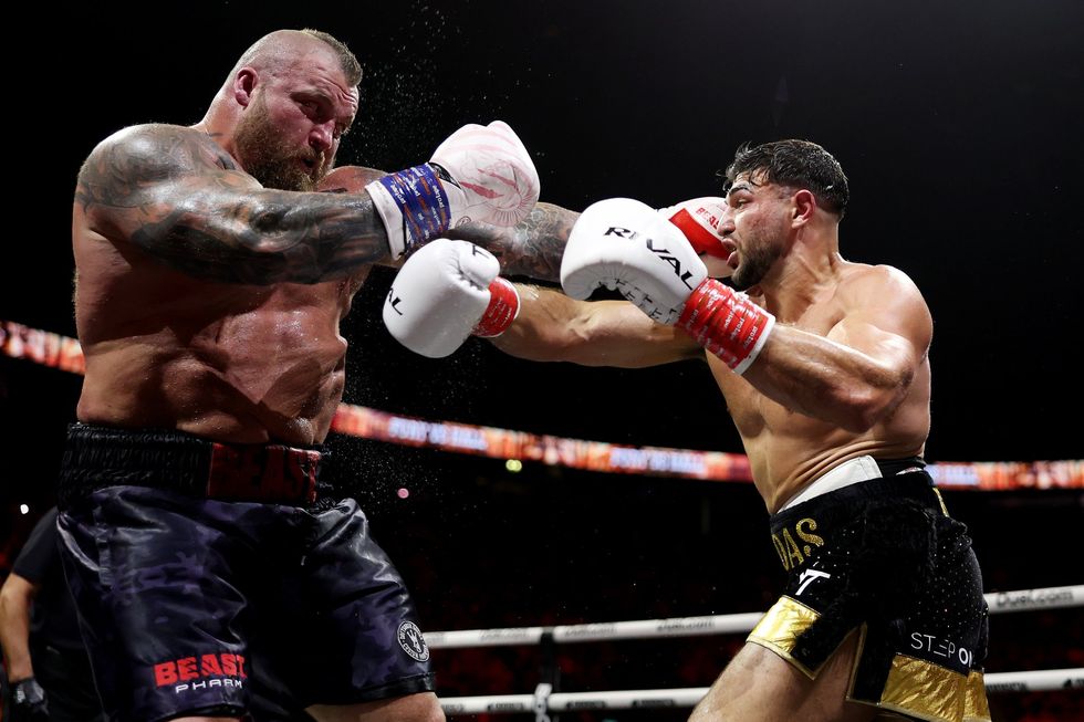 Both fighters commended one another