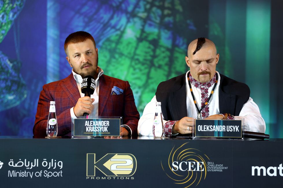 Boxing Alex Krassyuk Oleksandr Usyk