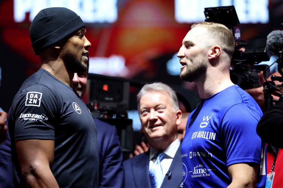 Boxing news Anthony Joshua Otto Wallin