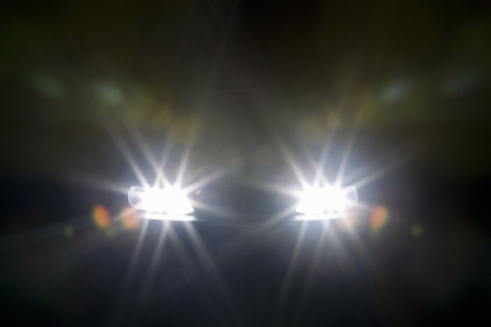 Bright car headlight