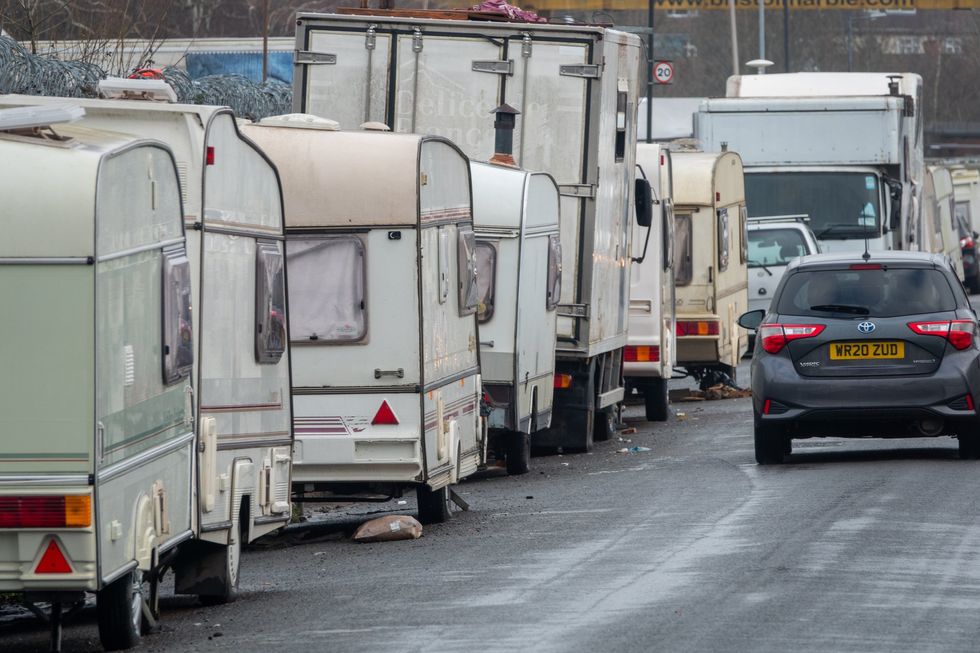 Bristol van dwellers and travellers