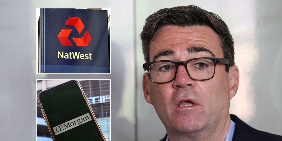 Britain's biggest banks issue major warning to Andy Burnham over 'damaging' windfall tax