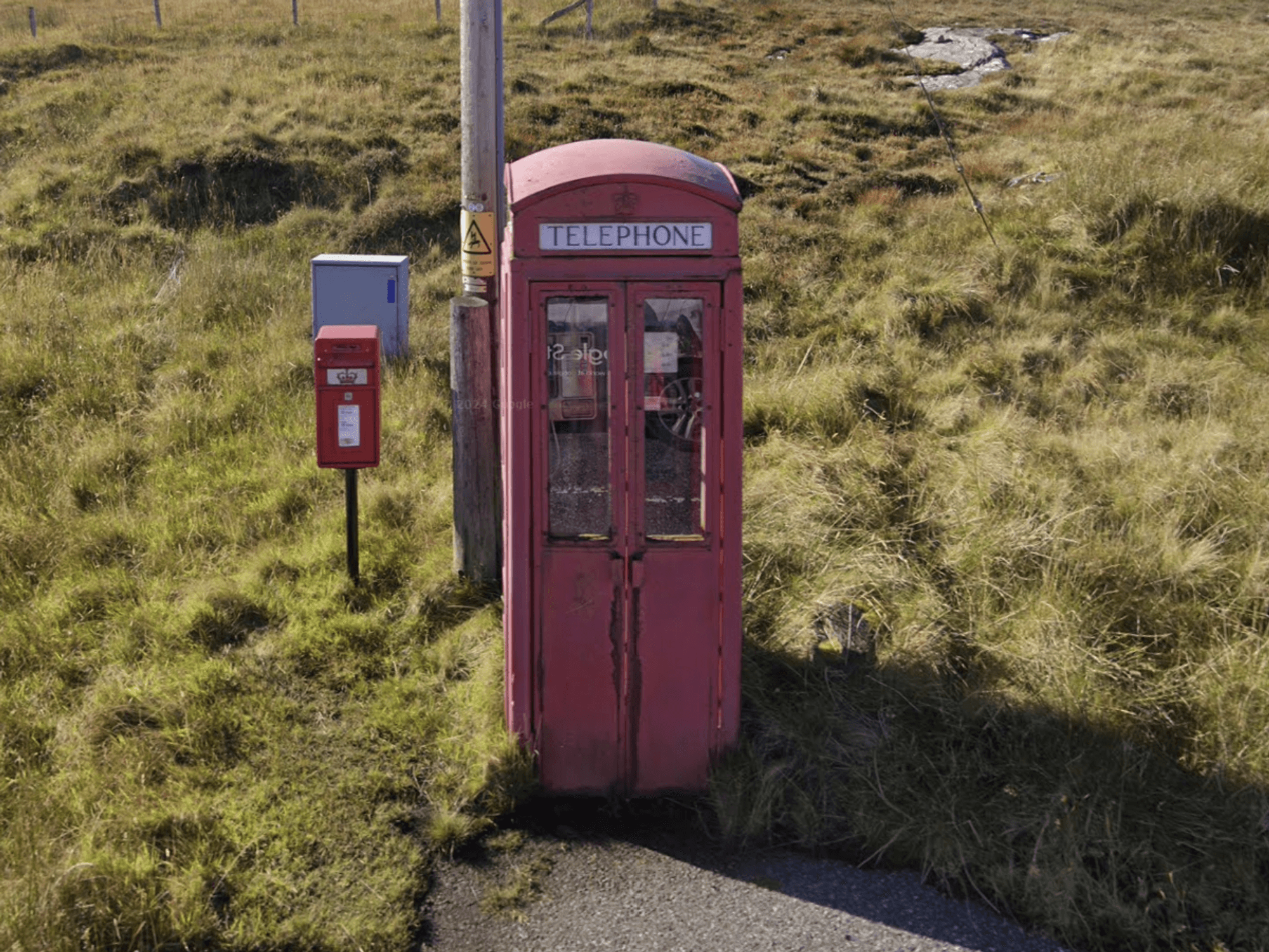 Britain's last double-door phone box