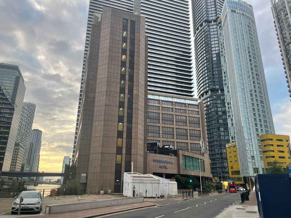 Britannia International Hotel on Wednesday morning