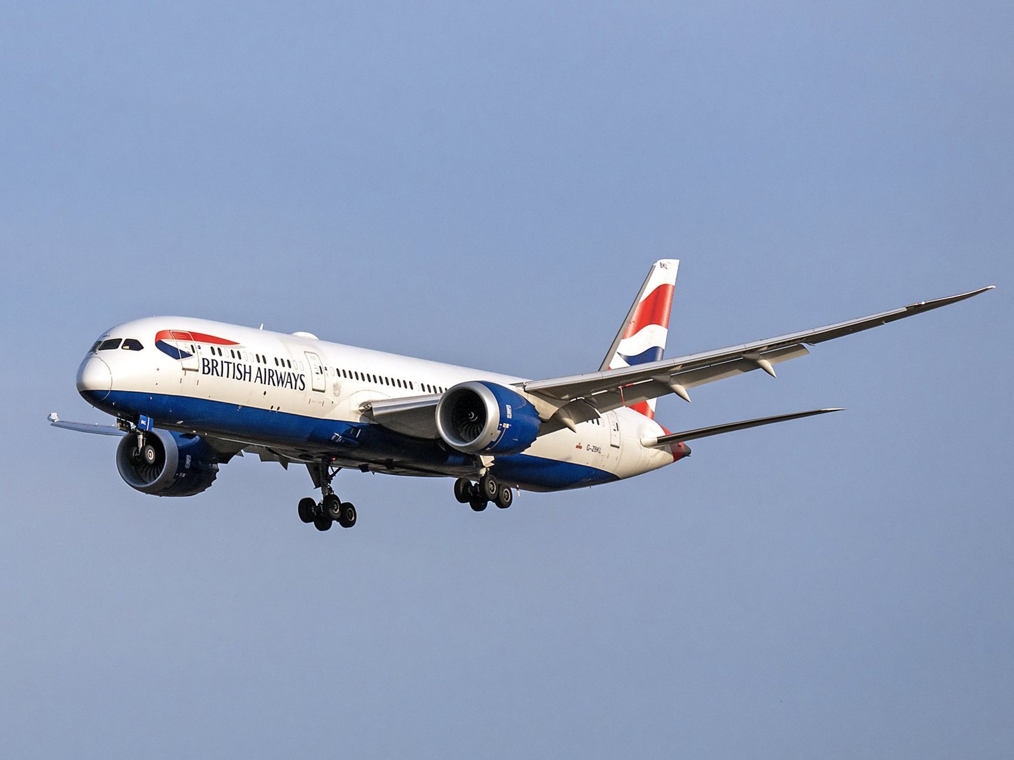 British Airways jet