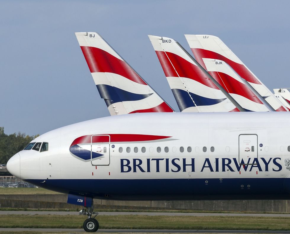 British Airways plane