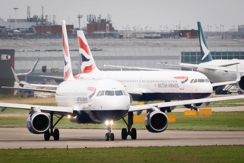British Airways plane
