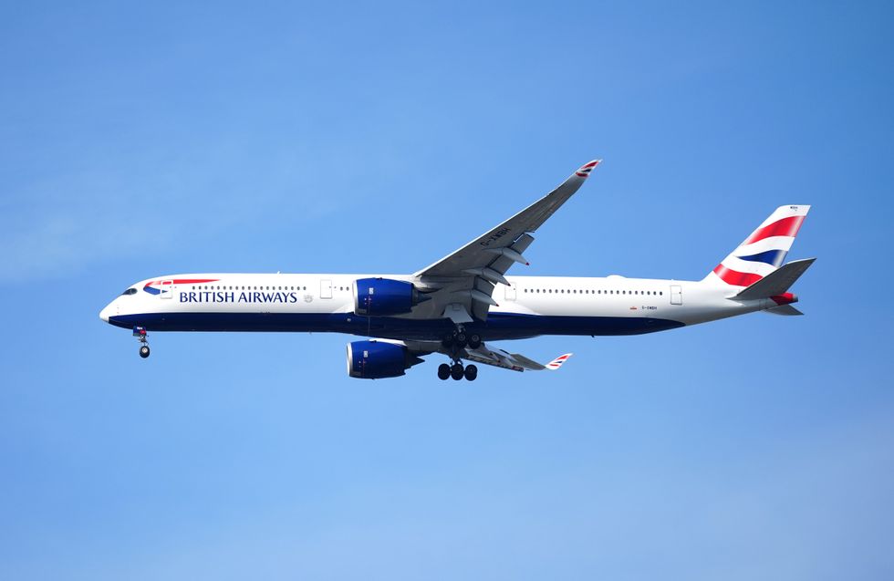 British Airways plane