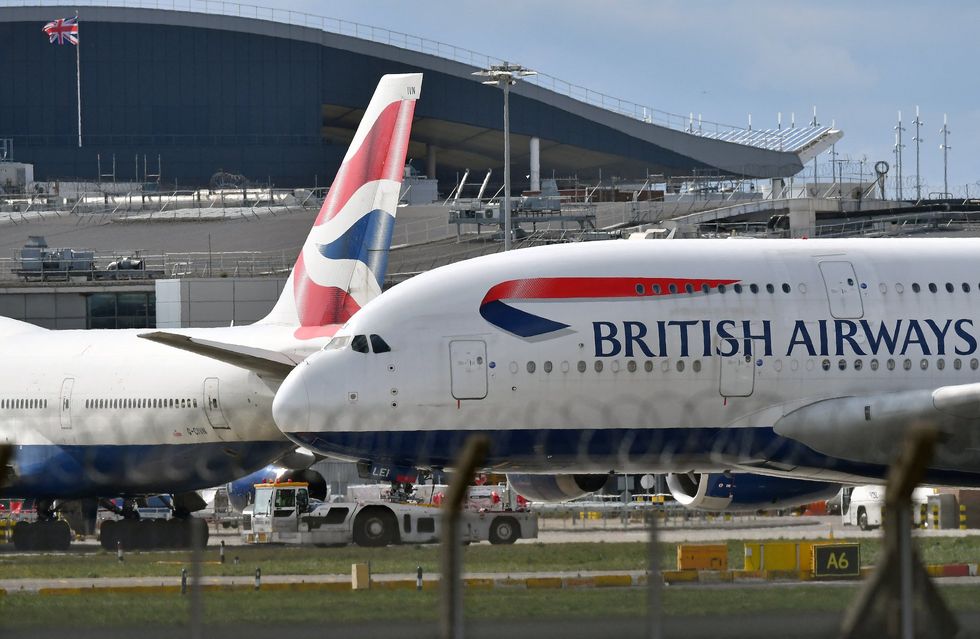 British Airways planes