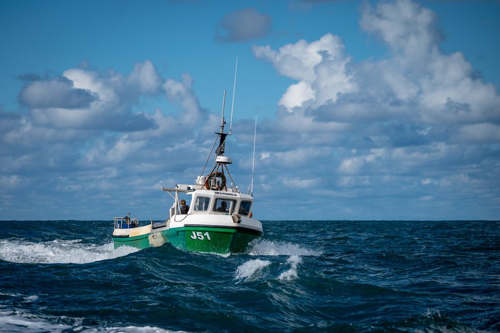 British fishing boat