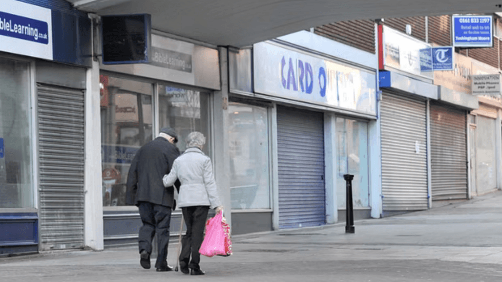 British high street decline