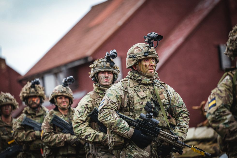 British soldiers