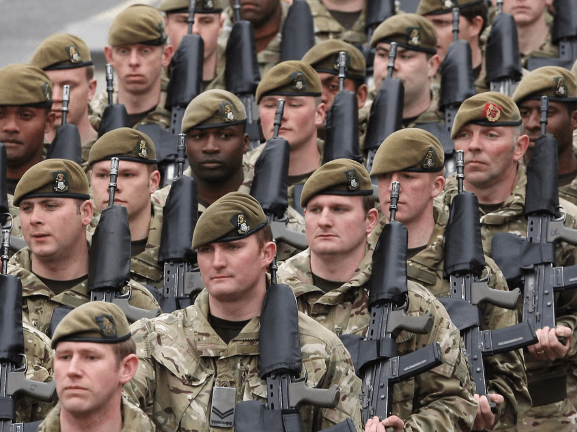 British soldiers