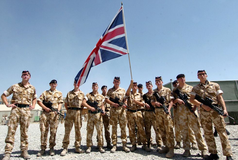 British Troops in Afghanistan