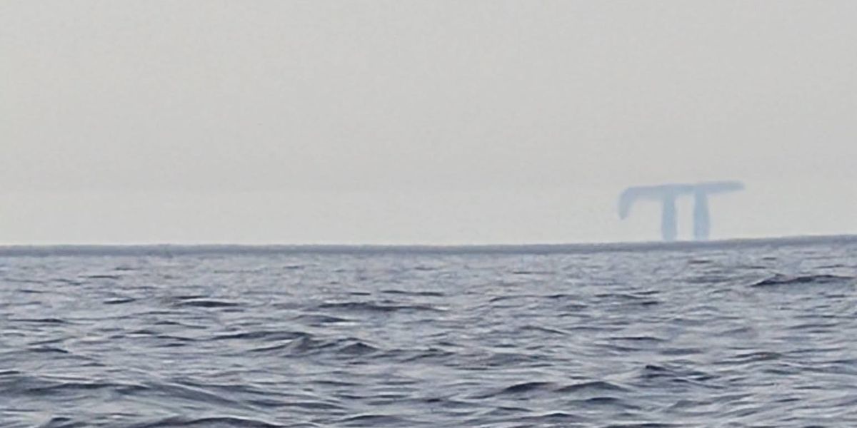 Britons left baffled after rare 'Fata Morgana' mirage spotted off Cornish coast