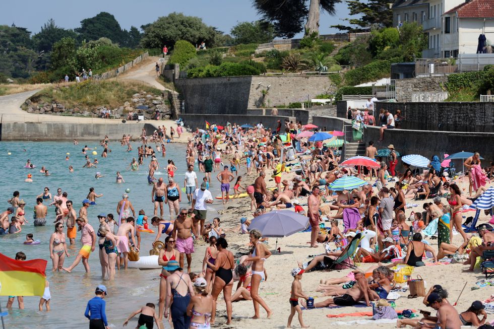 Brittany tourists