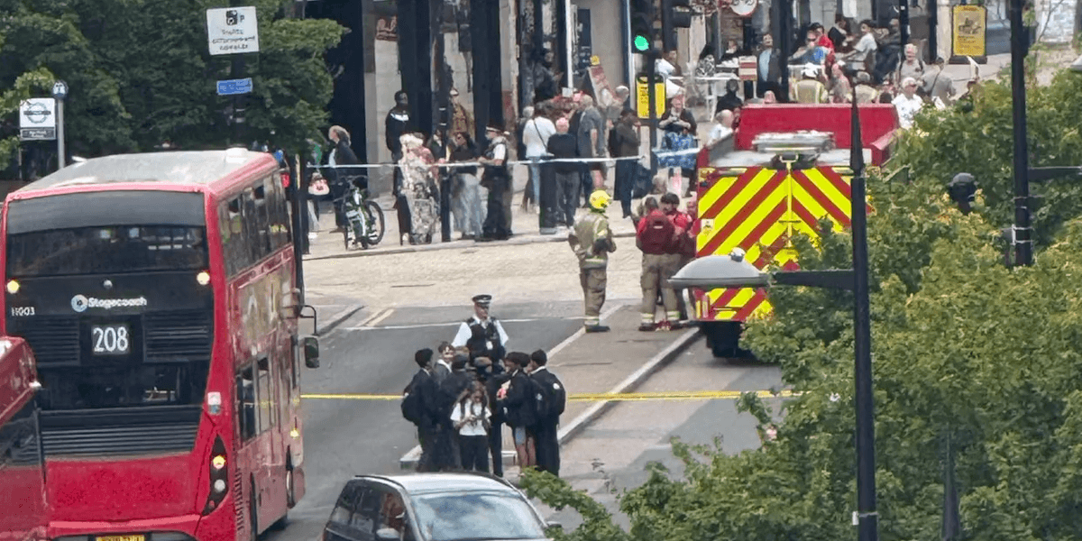 Four rushed to hospital after quadruple stabbing in Bromley as emergency crews swarm high street