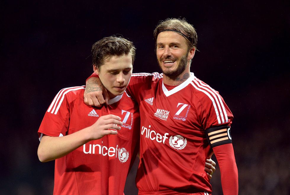 Brooklyn Beckham once wanted to be a footballer like his father