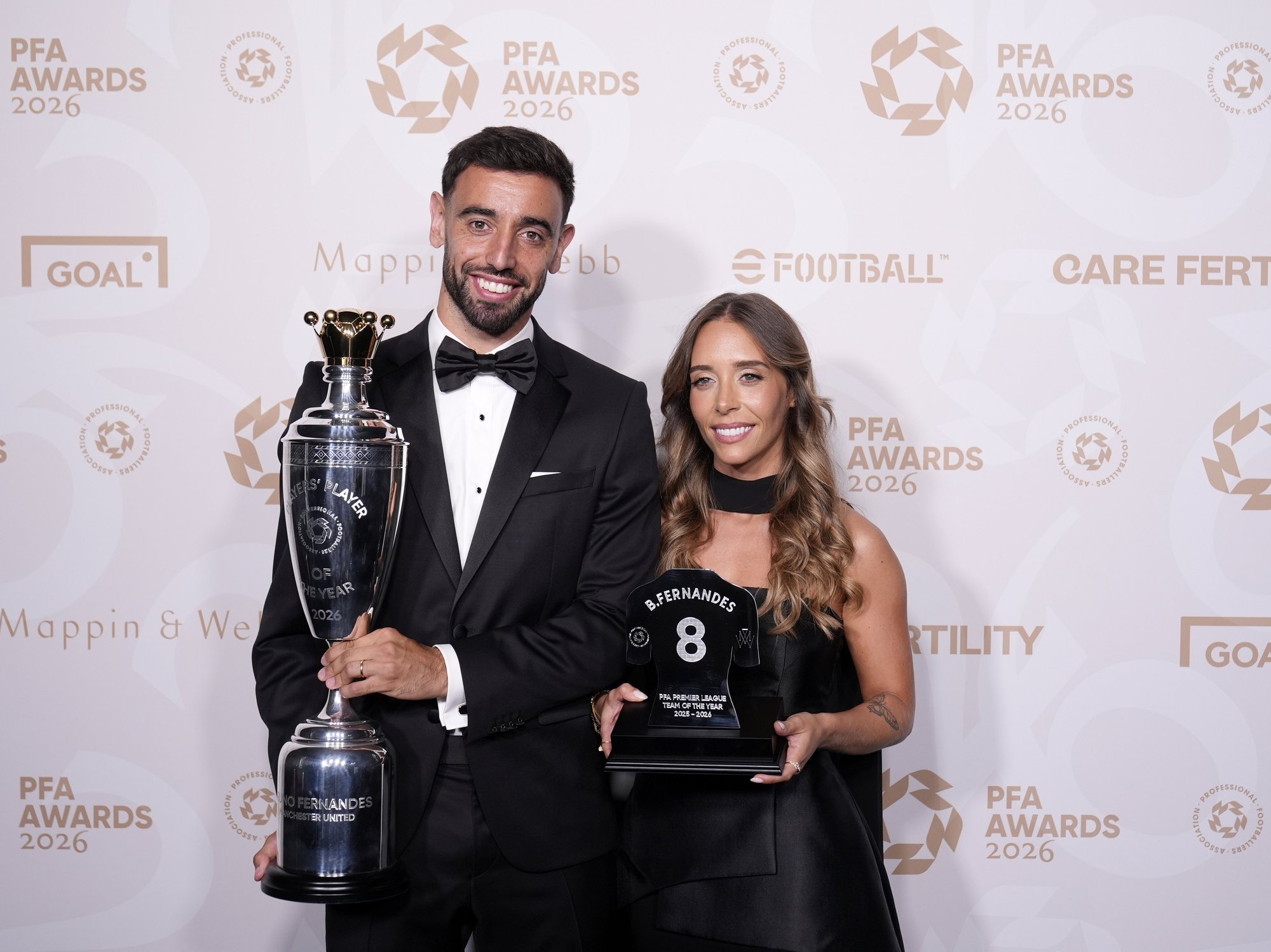 Bruno Fernandes has revealed that he voted for an Arsenal rival to win the PFA Men's Player of the Year award before claiming the prize himself
