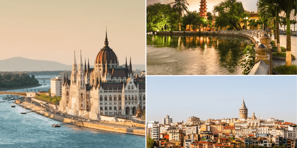 Travel: The cities delivering luxury on a budget - find picturesque streets and meals for less than £1