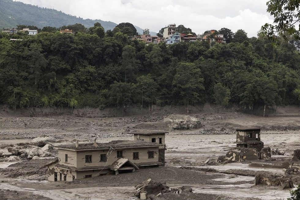Buildings destroyed