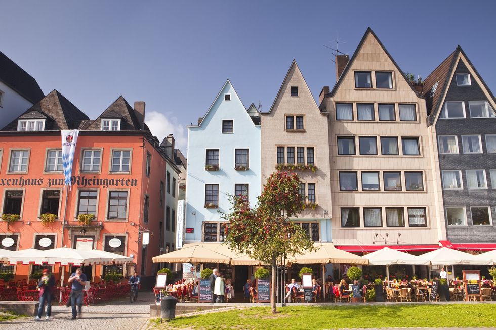 buildings in Cologne, Germany