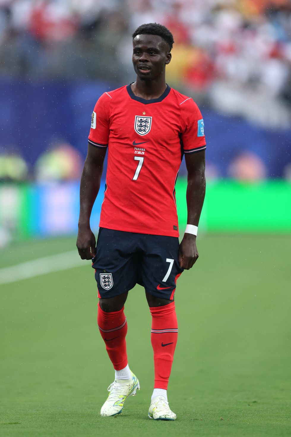 Bukayo Saka has struggled for England at the World Cup so far