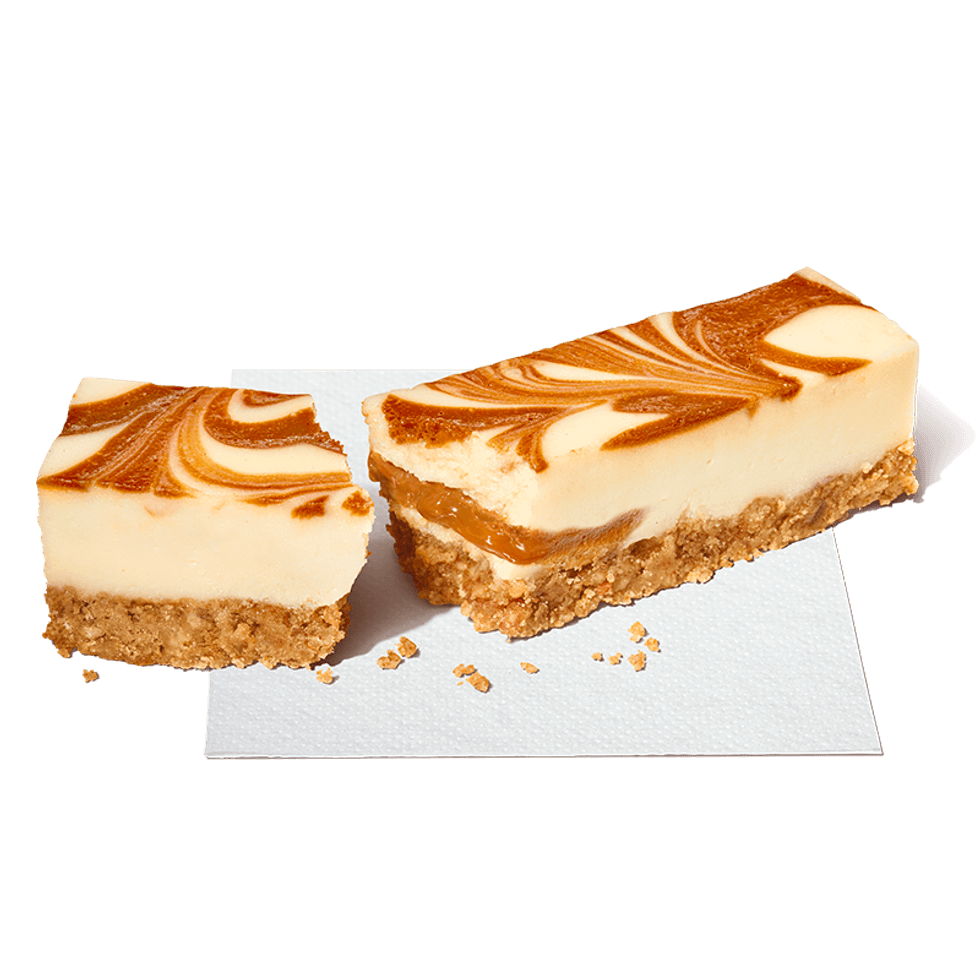 Burger King's Gooey Salted Caramel Cheesecake Bar