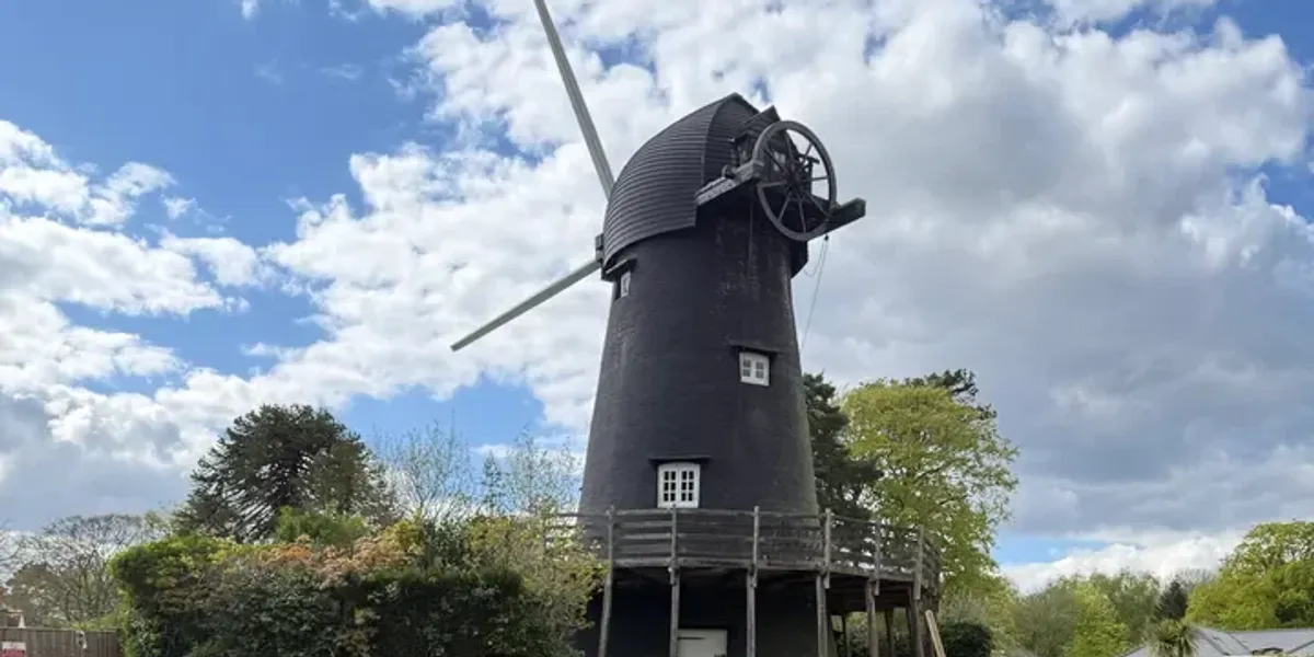 Britons help save historic windmill as volunteers prepare to welcome visitors