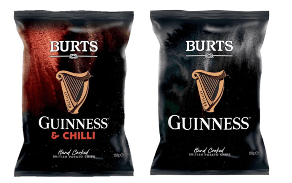 Burts Ridges Hand Cooked Guinness Crisps (\u00a31.35, 150g)