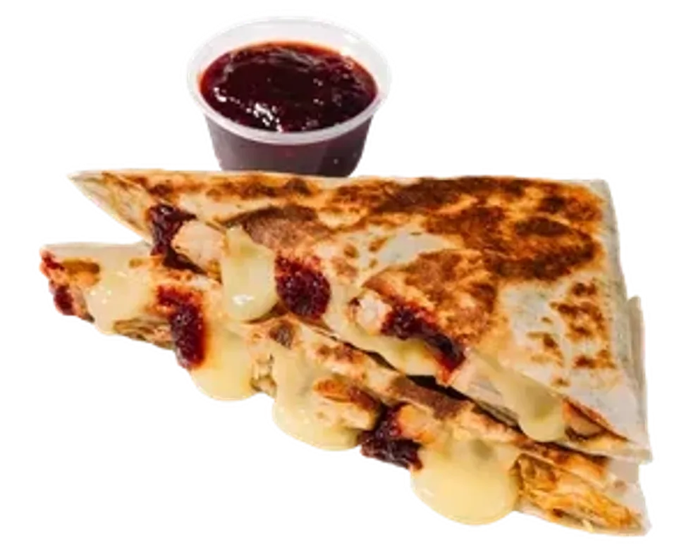 Camembert & Cranberry Quesadilla