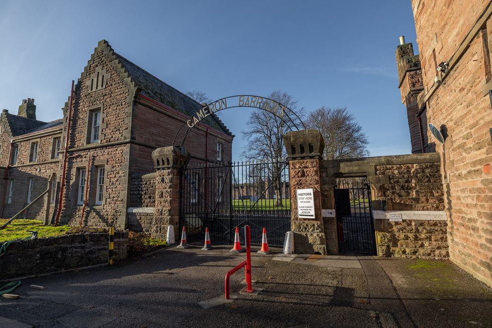 Cameron Barracks in Inverness