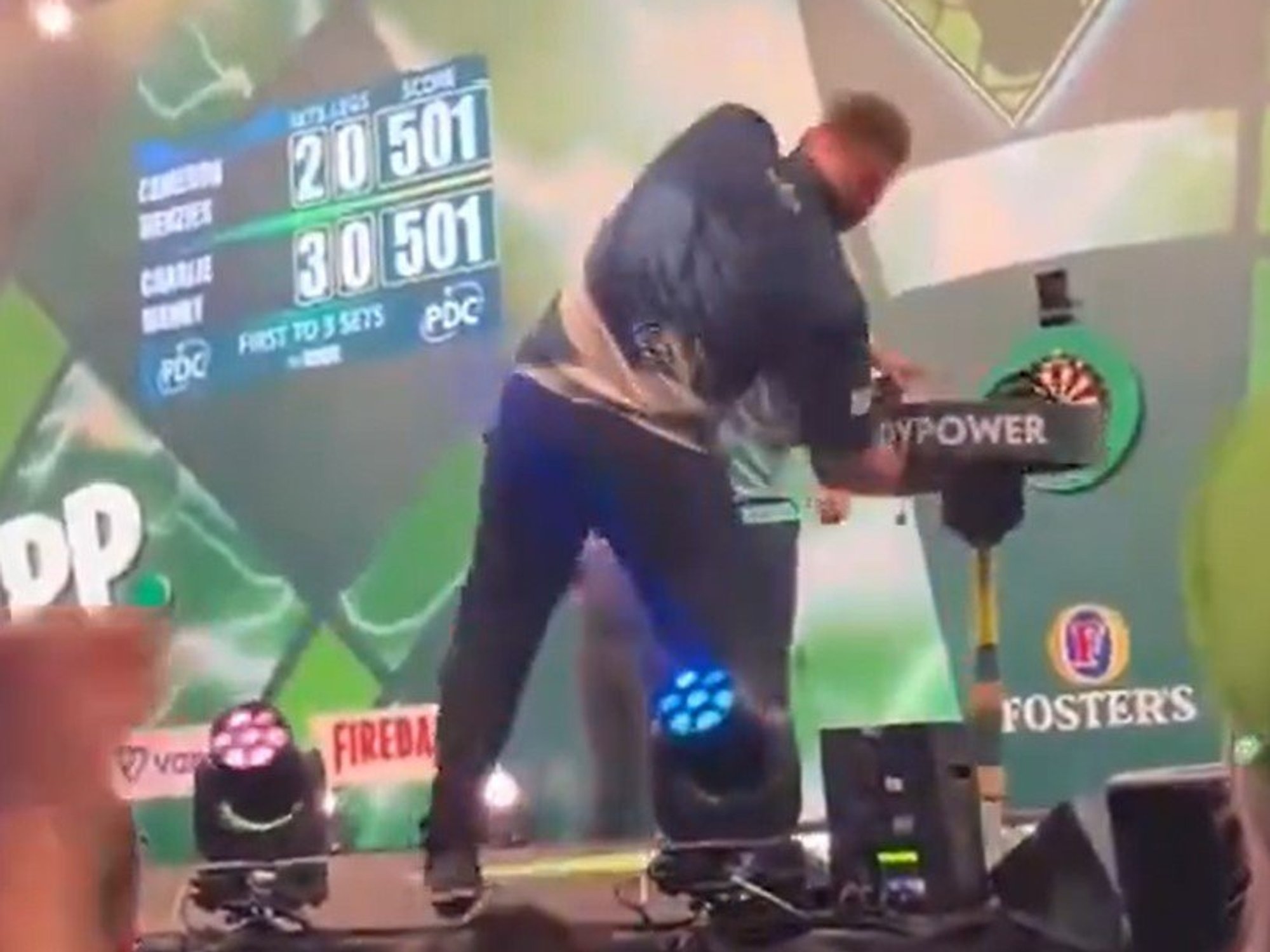 Cameron Menzies made headlines with his shocking reaction to a loss at the World Championship