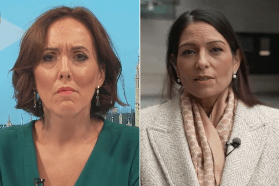 Camilla Tominey; Dame Priti Patel