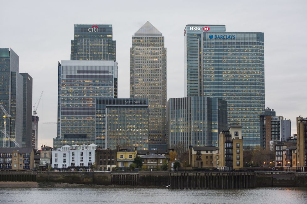 Canary Wharf in London