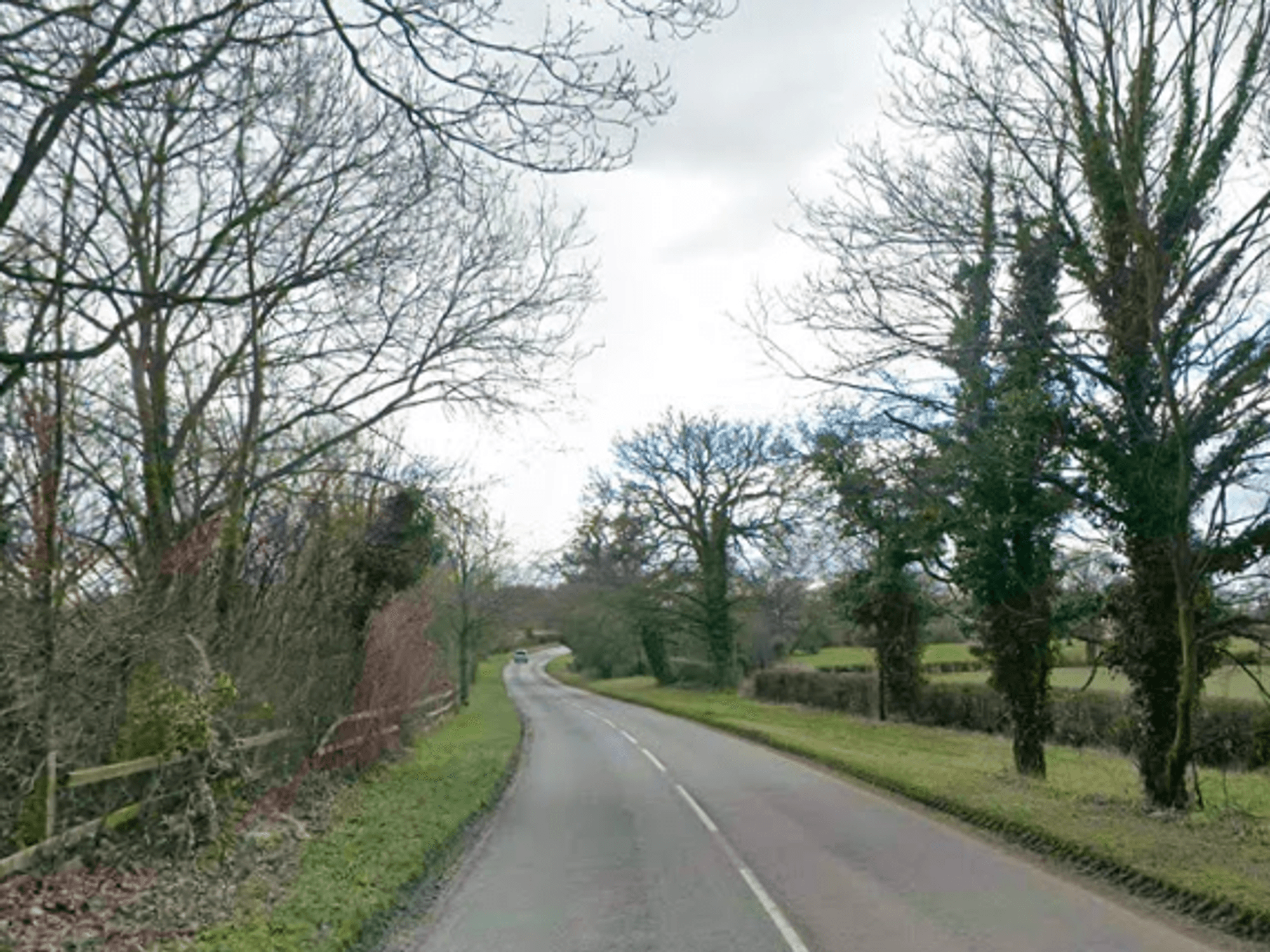 Cann Lane in the village of Aston by Budworth