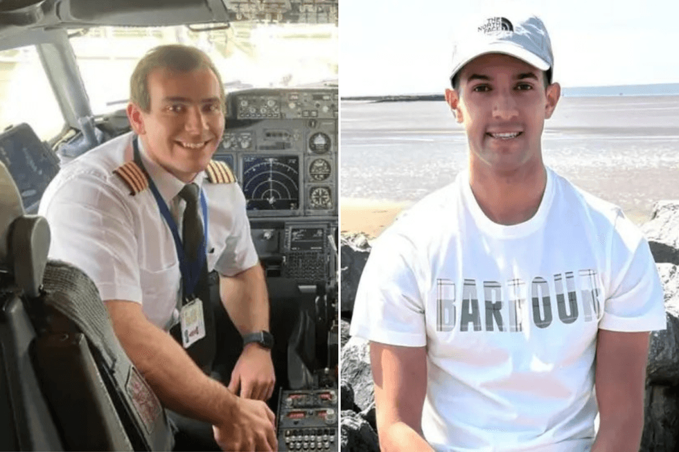 Captain Matthew Greenhalgh and Senior First Officer Jamie Fernandes