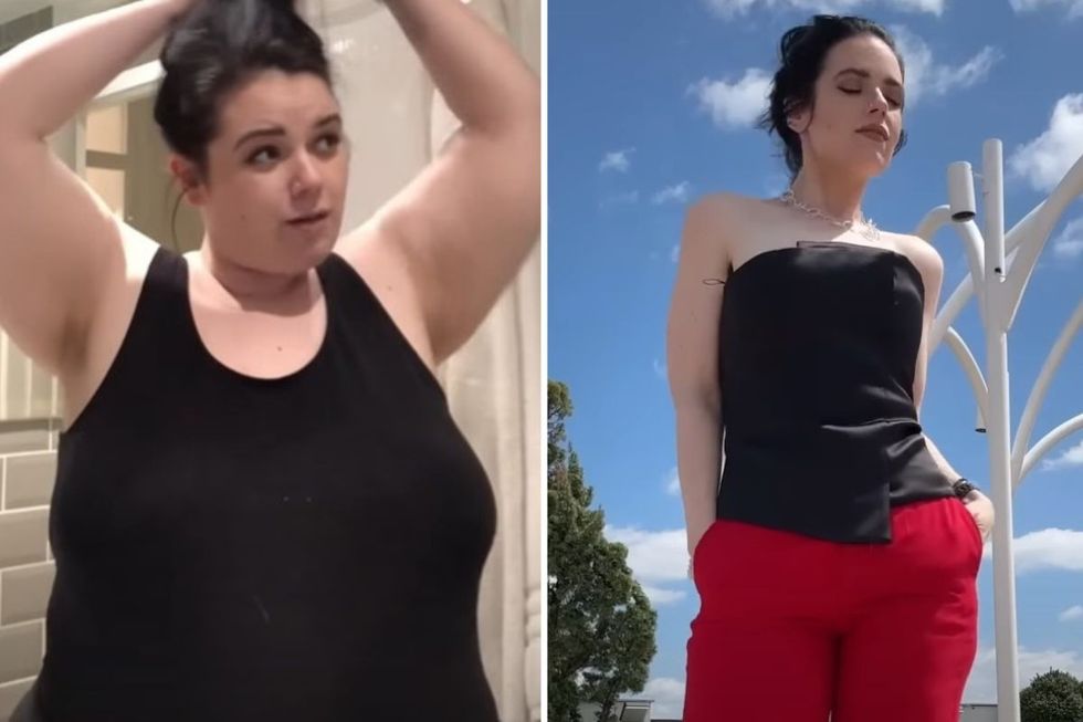 Carla before and after pics