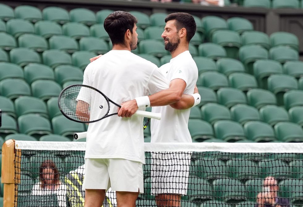 Carlos Alcaraz Novak Djokovic